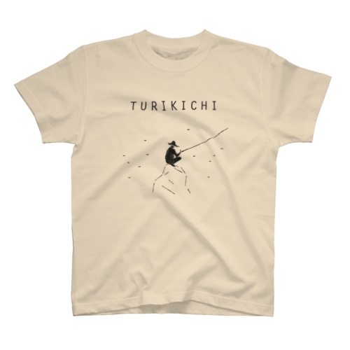釣り人専用デザイングッズ「ツリキチ」（Tシャツ・パーカー・グッズ・ETC） Regular Fit T-Shirt
