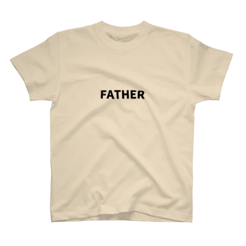 FATHER(黒文字) Regular Fit T-Shirt