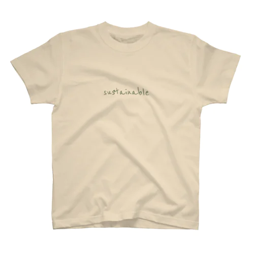 sustainable 半袖Tシャツ スタンダードTシャツ