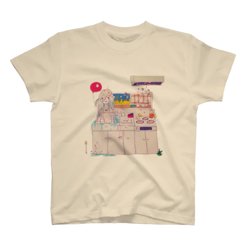 台所からこんにちは スタンダードTシャツ