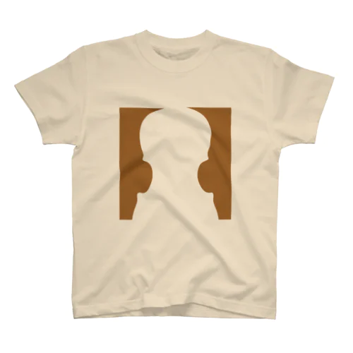 ヴァイオリン・ヴィオラ・チェロ(茶)  Regular Fit T-Shirt