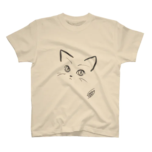 にゃあん（猫目） Regular Fit T-Shirt