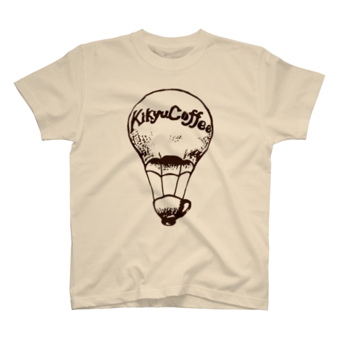 気球コーヒーロゴ　クラシック　ブラウン Regular Fit T-Shirt