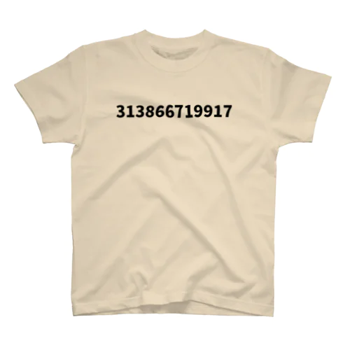 12 digit number スタンダードTシャツ