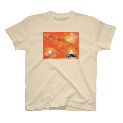 数秘&カラー(2オレンジ) Regular Fit T-Shirt