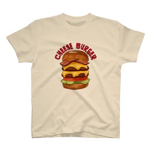 チーズバーガー スタンダードTシャツ