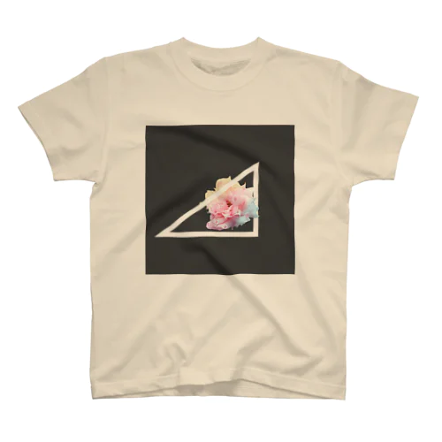 薔薇と三角 スタンダードTシャツ