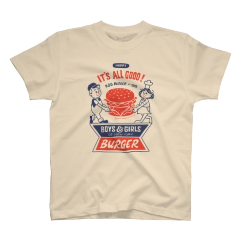 ハンバーガー＆BOY＆GIRL Regular Fit T-Shirt