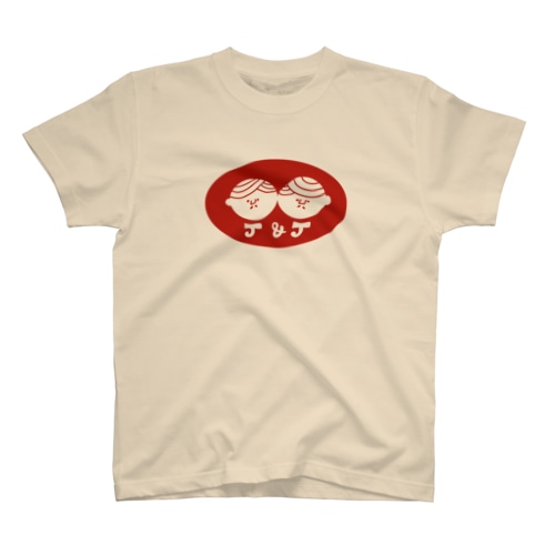 J＆J（アカ） Regular Fit T-Shirt