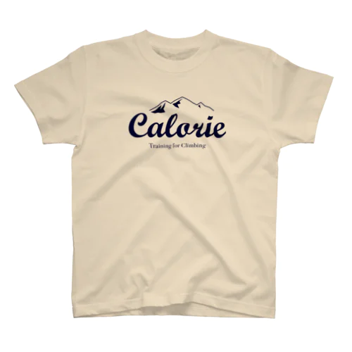 カロリー摂取・ネイビー Regular Fit T-Shirt