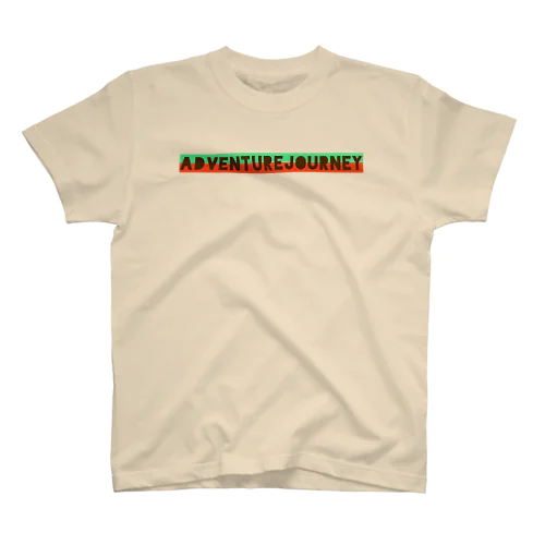 TROPICALLOGOT-グリーン×オレンジ スタンダードTシャツ
