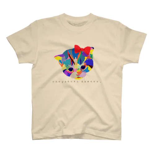 猫for_girl Regular Fit T-Shirt