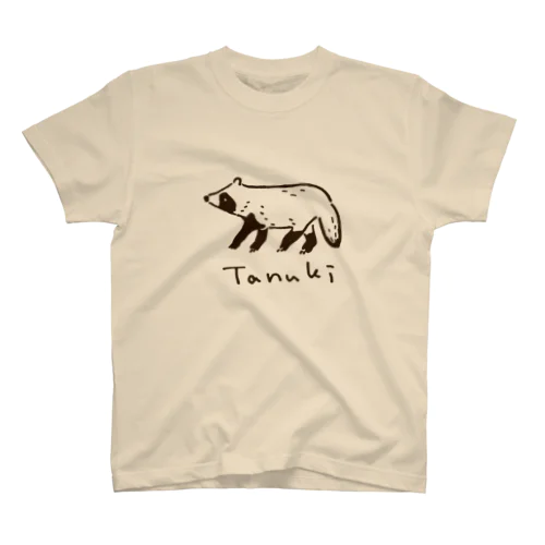 ゆるゆるタヌキ スタンダードTシャツ