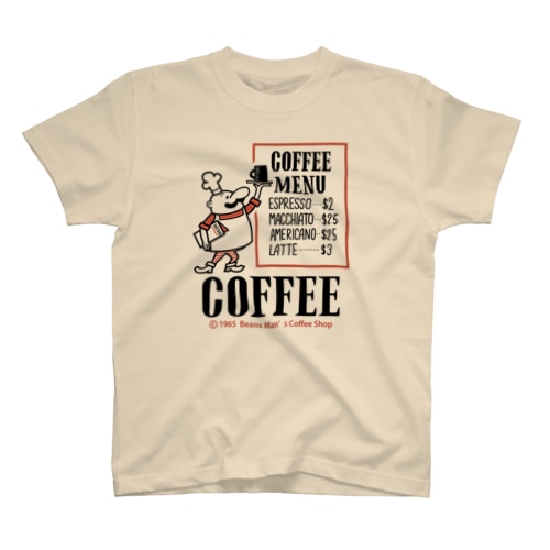 ビーンズマンのCOFFEE SHOP Regular Fit T-Shirt