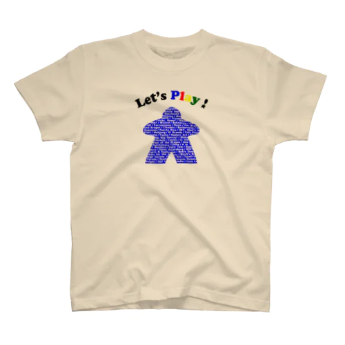 ボードゲームで遊ぼう！（青） Regular Fit T-Shirt