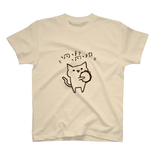 タンバリンねこさん Regular Fit T-Shirt