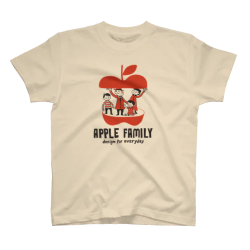 APPLE FAMILY スタンダードTシャツ