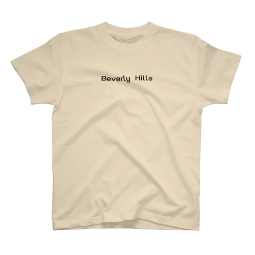 Beverly Hills ロゴ Regular Fit T-Shirt