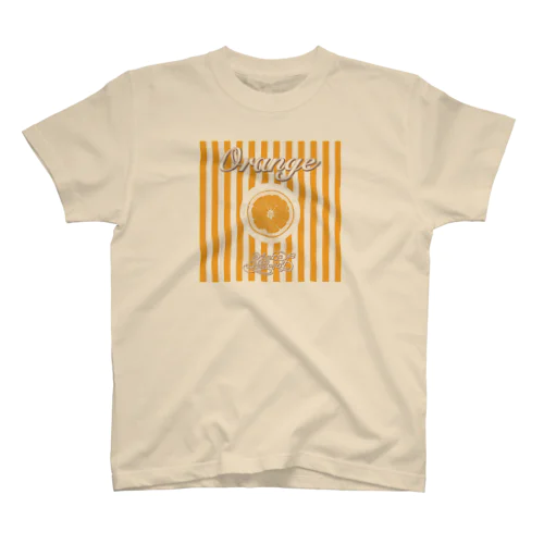 Orange Regular Fit T-Shirt