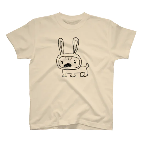 うさちゃんパグ Regular Fit T-Shirt