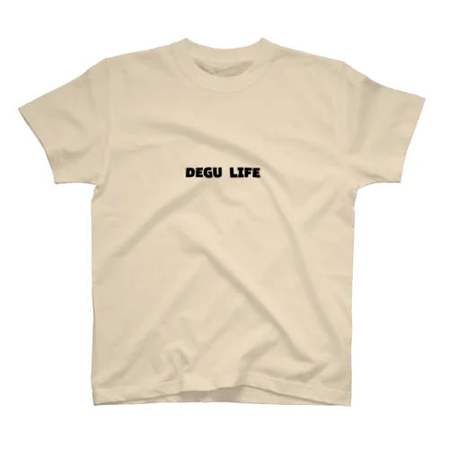 DEGU LIFE✰008　デグー スタンダードTシャツ