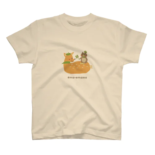 ema-emama『happiness-clover』 Regular Fit T-Shirt