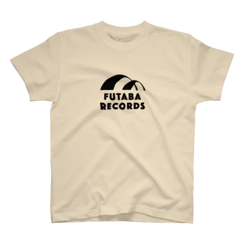 フタバレコード　ロゴ　ブラック Regular Fit T-Shirt