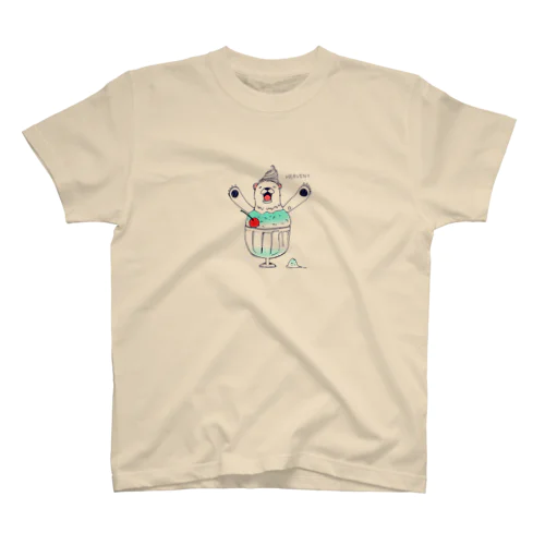 しろくまヘヴン(大) スタンダードTシャツ