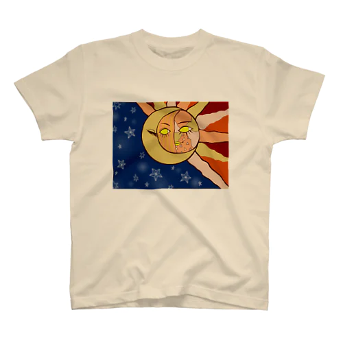 太陽と月 スタンダードTシャツ