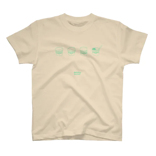 Melting Summer - Green Regular Fit T-Shirt