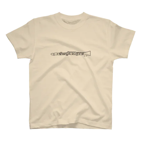 クラリネット柄 Regular Fit T-Shirt