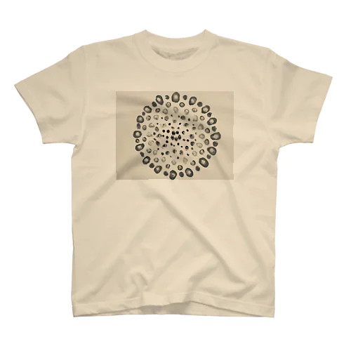 モノクロ花火 スタンダードTシャツ