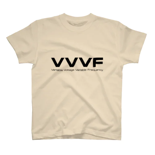 鉄道 VVVF Tシャツ（淡色用） Regular Fit T-Shirt