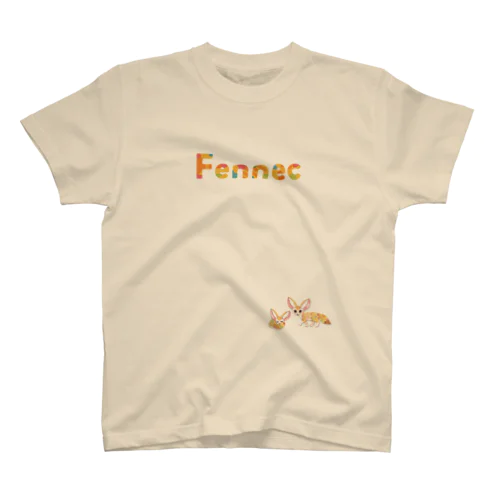 フェネック 淡色 Regular Fit T-Shirt