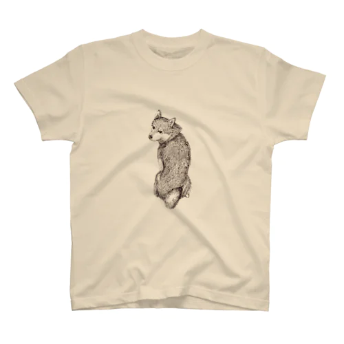 ふりむく柴犬 Regular Fit T-Shirt