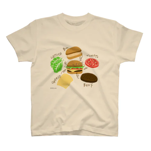 ハンバーガー Regular Fit T-Shirt