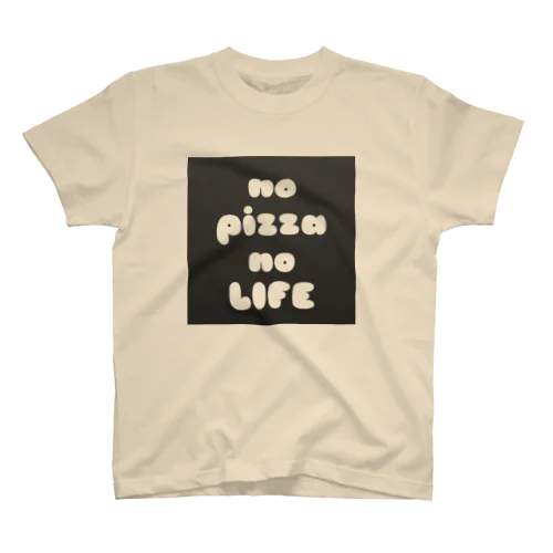 no pizza no life スタンダードTシャツ