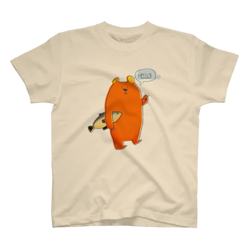 サケクマ君 スタンダードTシャツ