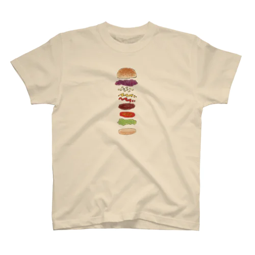 ハンバーガー スタンダードTシャツ