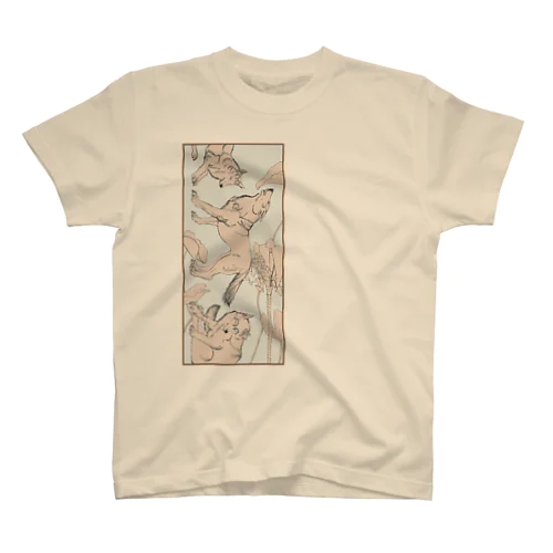 白盆 White August スタンダードTシャツ