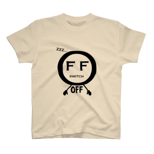 スイッチOFF(淡色用） Regular Fit T-Shirt