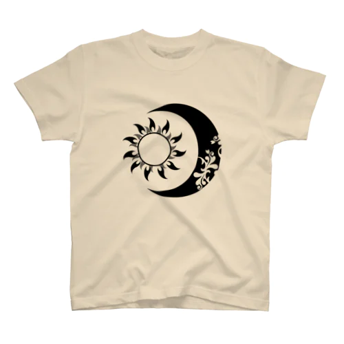 太陽と月 スタンダードTシャツ