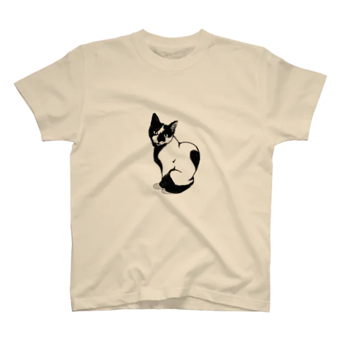 見返り美猫 Regular Fit T-Shirt