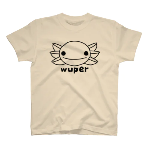 wuper線画 Regular Fit T-Shirt