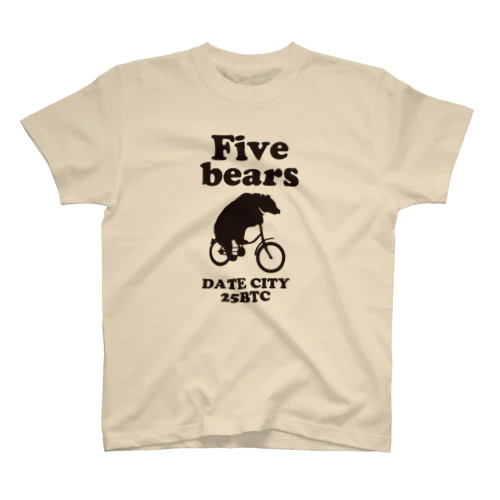 FiveBears サーカスの熊 スタンダードTシャツ