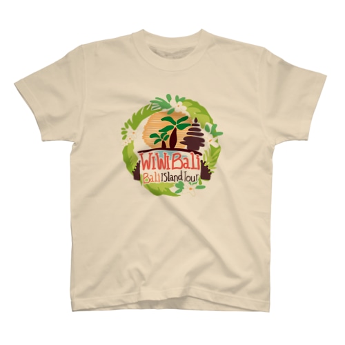 【チャリティーグッツ】Tシャツ wiwiBALIロゴ② Regular Fit T-Shirt