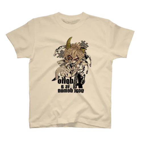 片角山羊の悪魔 Regular Fit T-Shirt