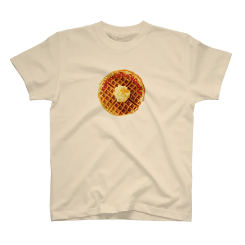 GOOD LIKE A WAFFLE Regular Fit T-Shirt