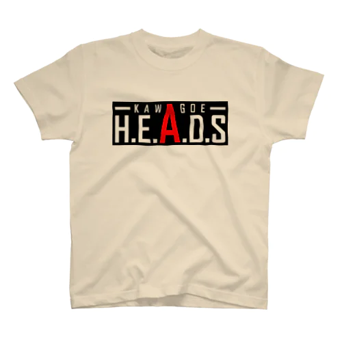 基本のH.E.A.D.Sロゴ Regular Fit T-Shirt