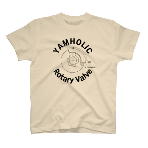 【フロントプリント】　YAMHOLIC ROTARY VALVE Regular Fit T-Shirt